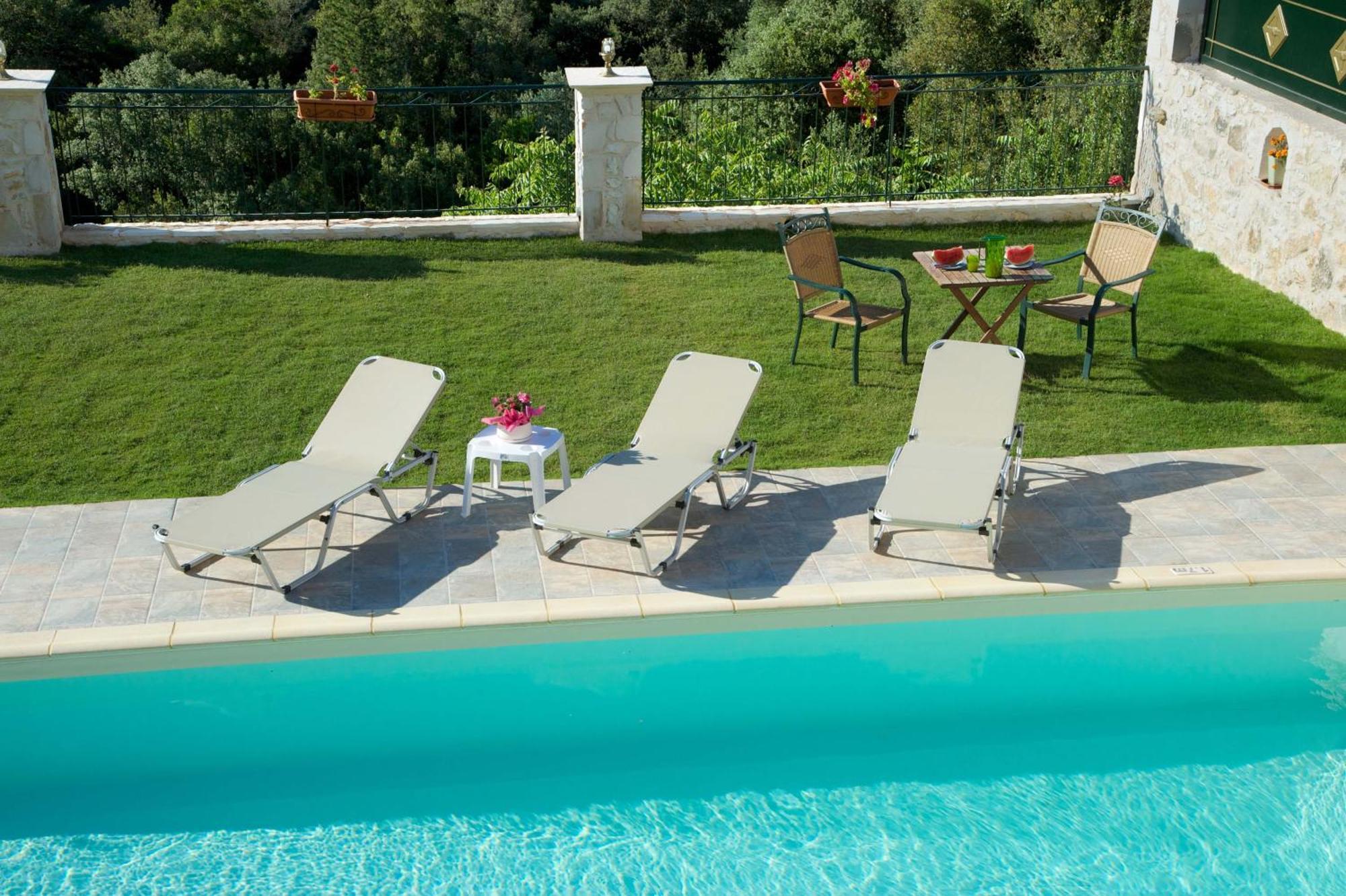 Superb Villa With Private Pool Peaceful Location 萨米 外观 照片